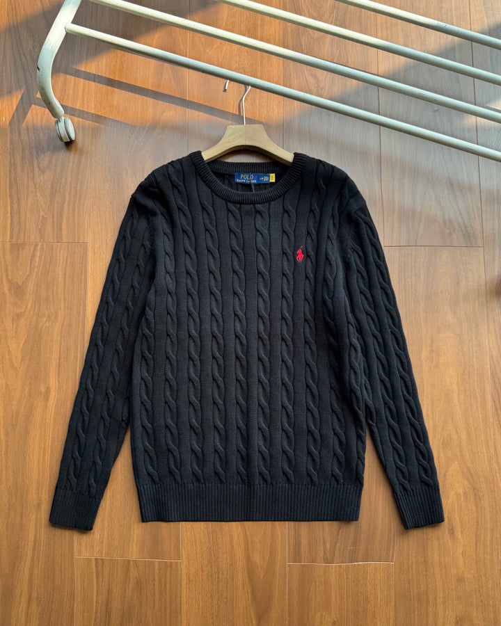 RL Ribbed sweater
