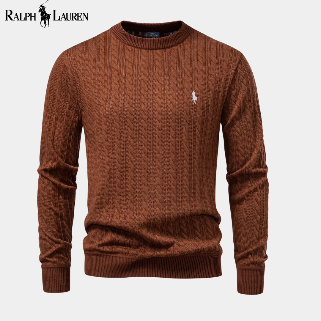 RL Striped Jacquard Sweater