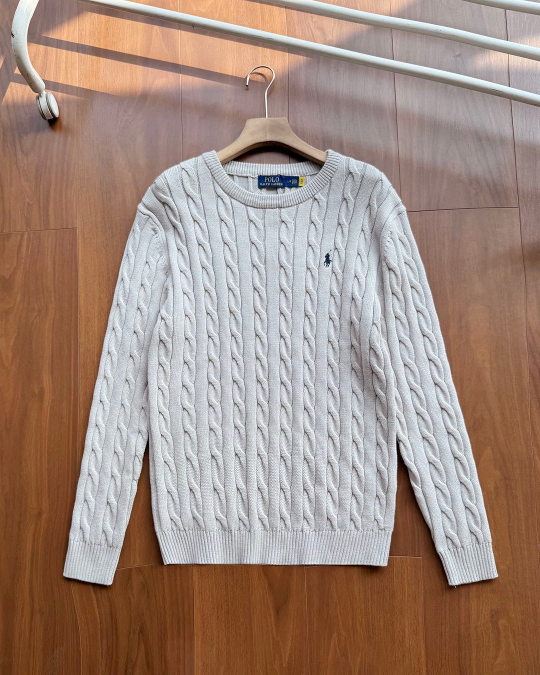 RL Ribbed sweater
