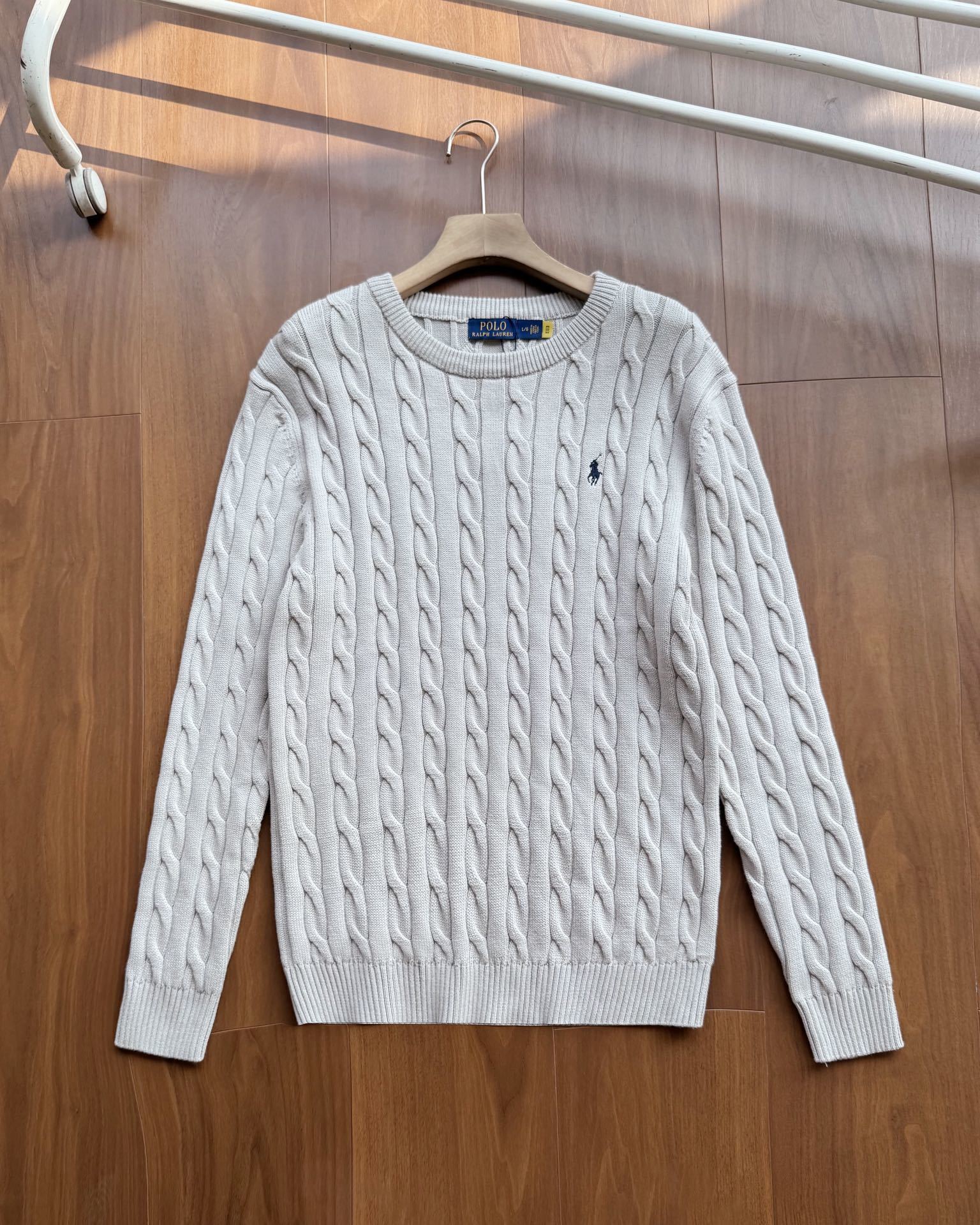 RL Ribbed sweater
