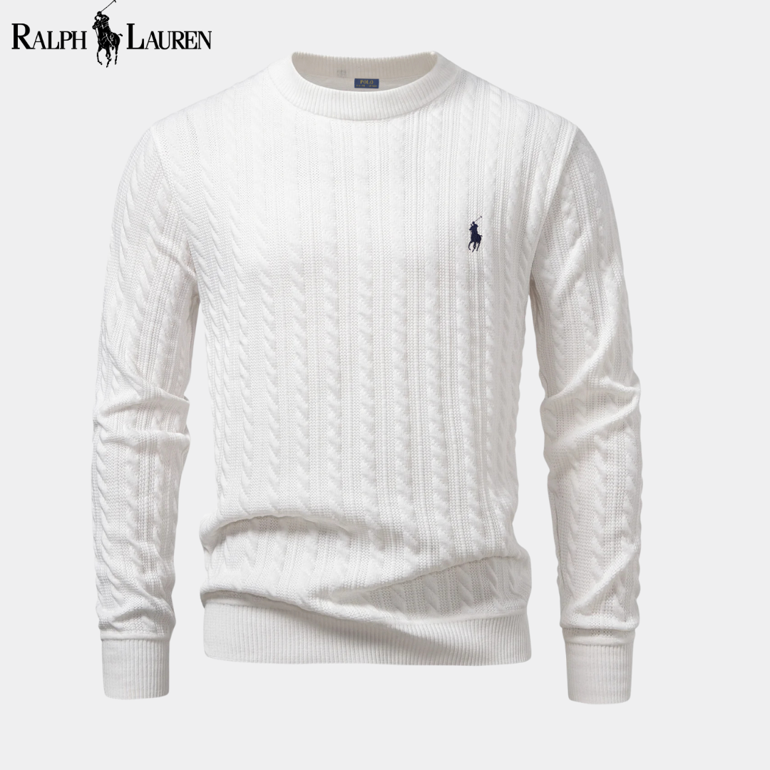 RL Striped Jacquard Sweater