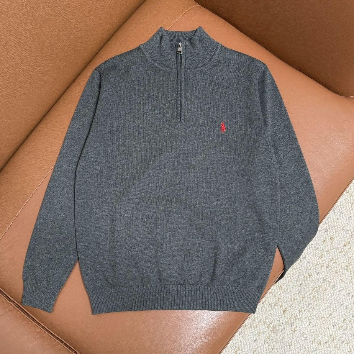 RL Quarter-Zip Winter Sweatshirt