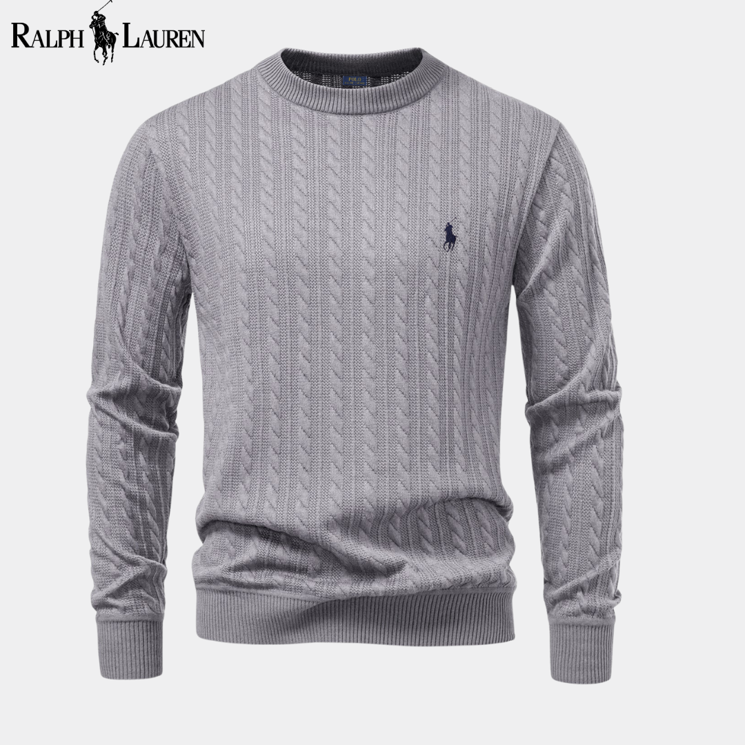 RL Striped Jacquard Sweater