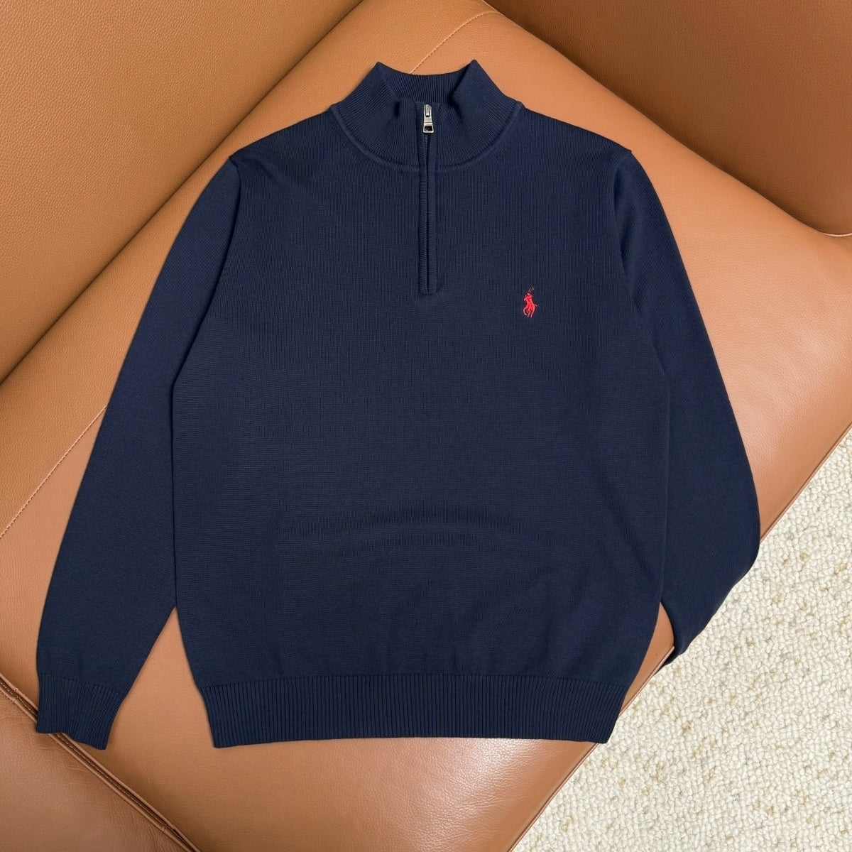 RL Quarter-Zip Winter Sweatshirt