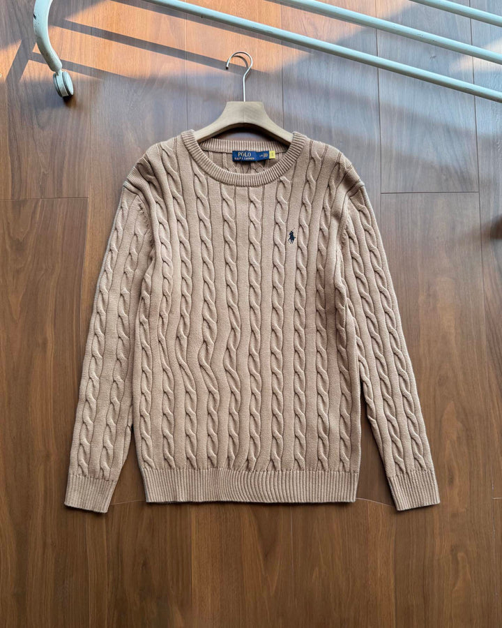 RL Ribbed sweater