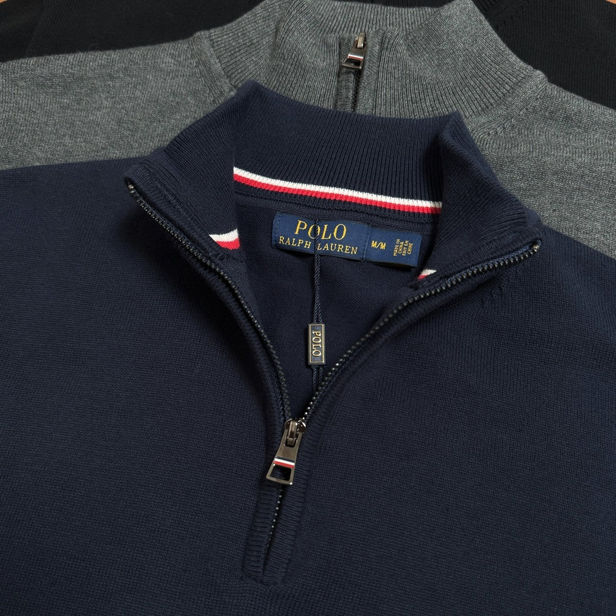 RL Quarter-Zip Winter Sweatshirt