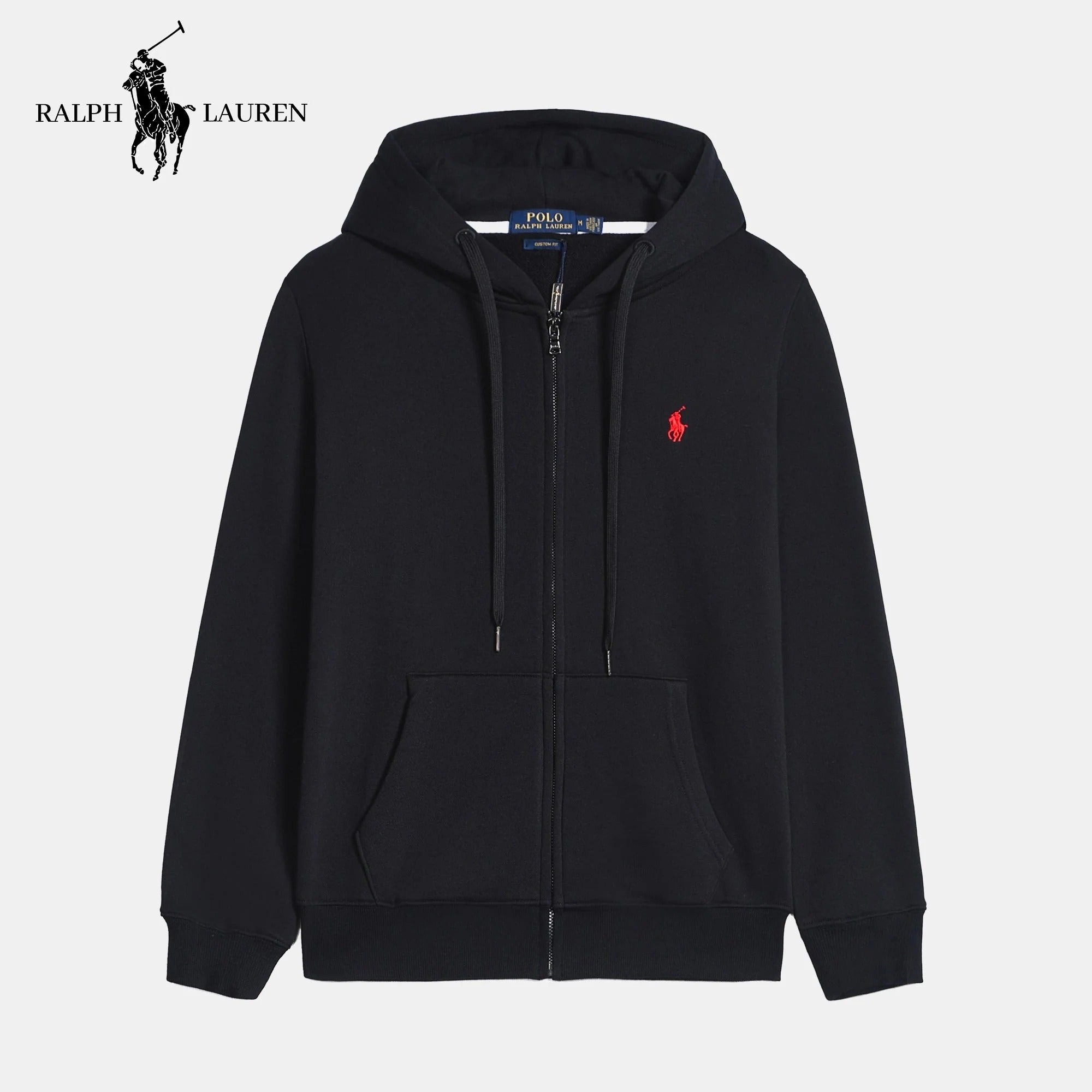 RL Zip-up sweatshirt