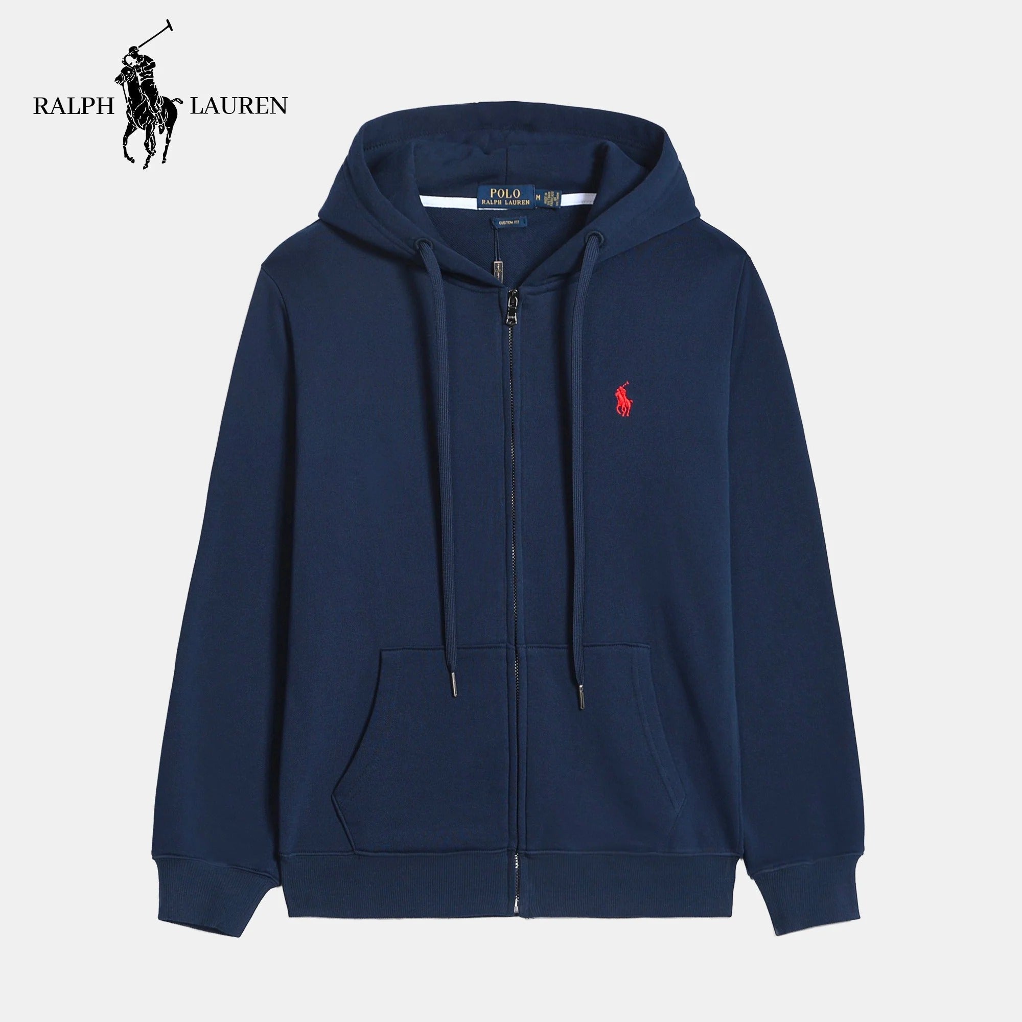 RL Zip-up sweatshirt